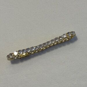 Iced out tennis bracelet, 7.5 inches